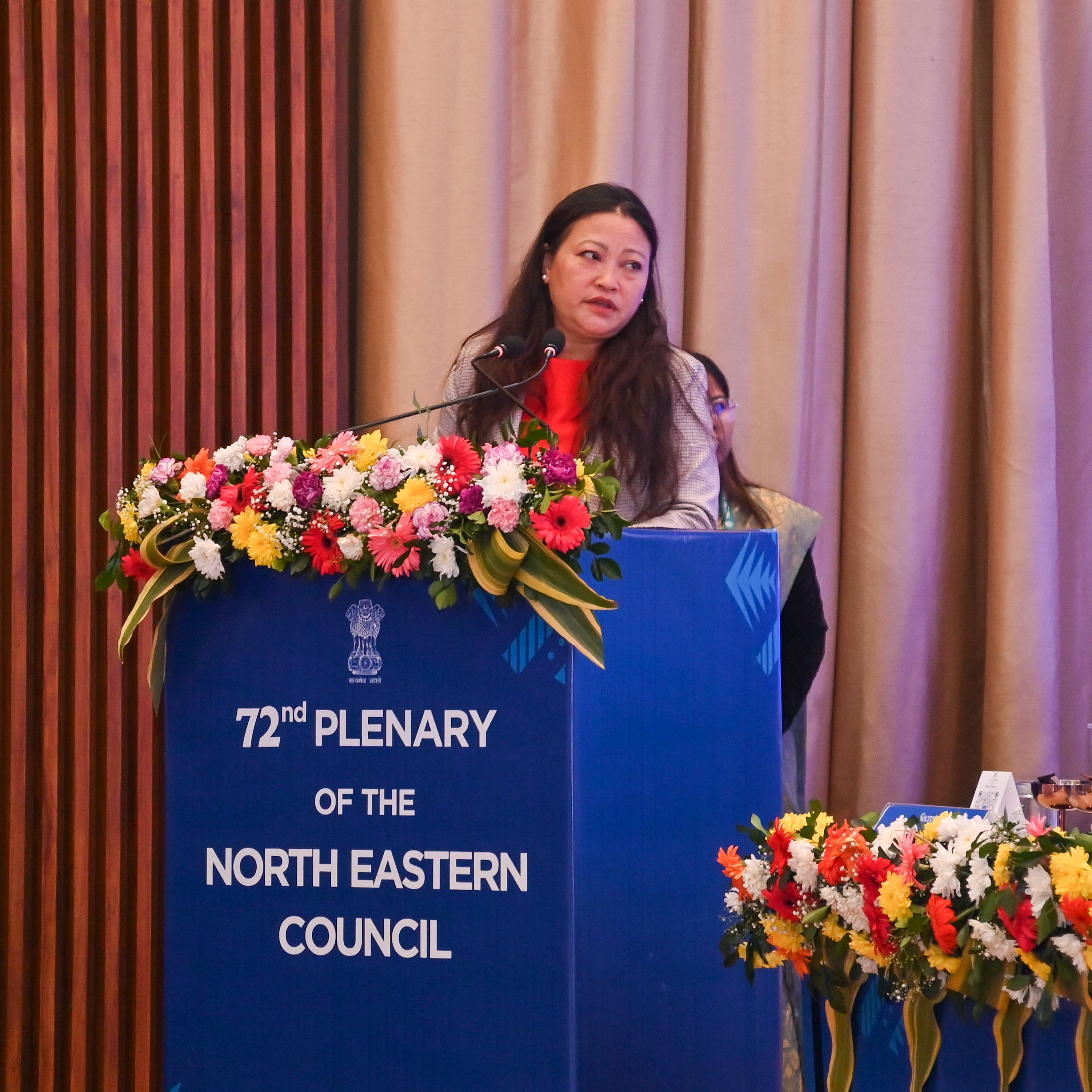Ms. Sherry Lalthangzo, Economic Adviser (E&M), NEC, deli
