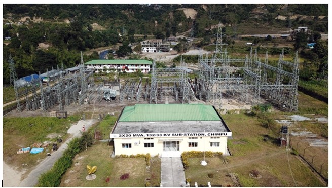 Construction of 132kV line from Hoj to Itanagar including 2x