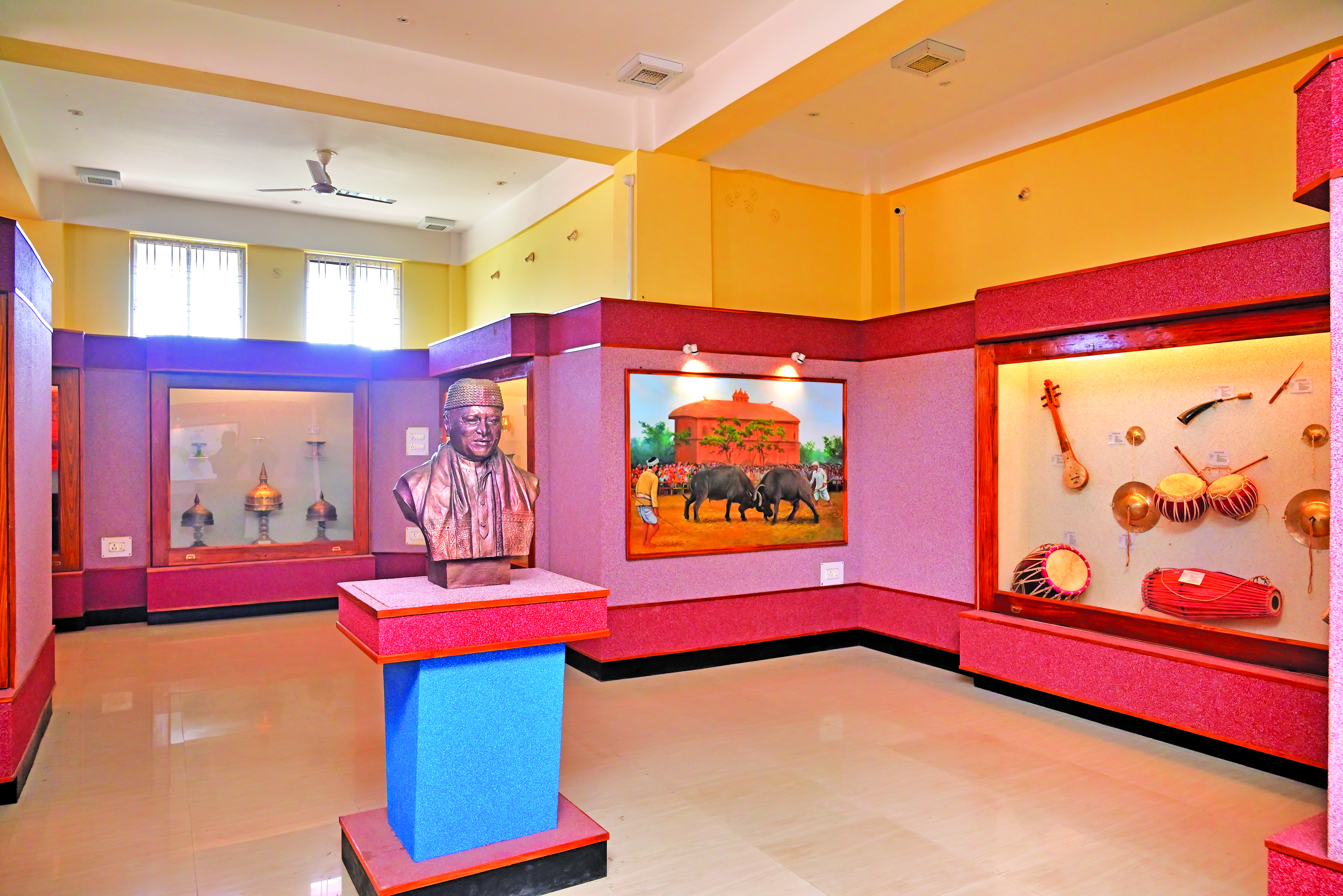 A view of the gallery in the Don Bosco Community Information