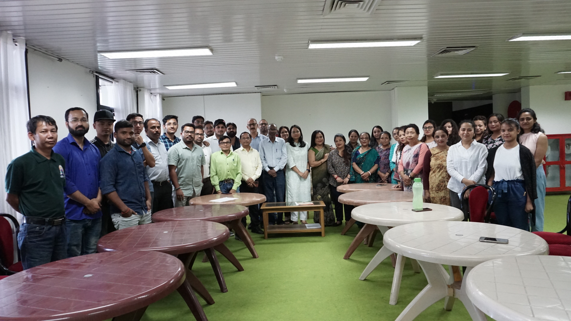 Group Picture taken on first day of Hindi Diwa