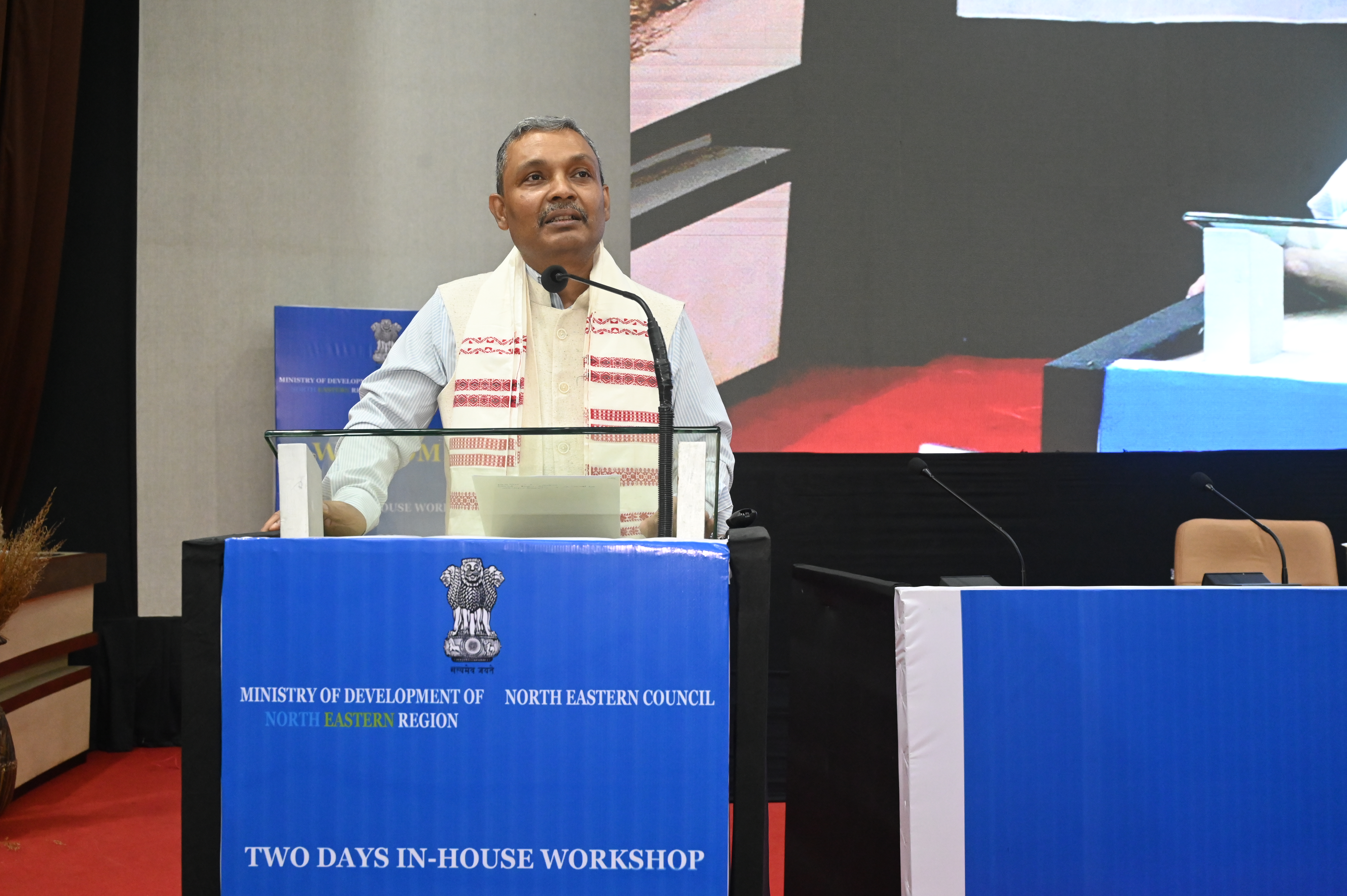 Secretary, MDoNER Sh. Chanchal Kumar during his address in t