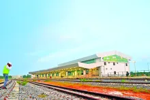 Construction of Agartala-Akhaura new rail link project (Leng