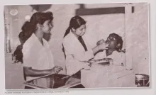 A patient undergoes investigation in Regional Dental College