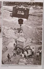Work in progress in Ranganadi hydro-electric project, AP. Th