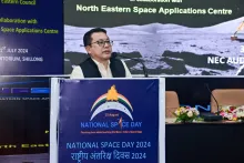 Som Kamei, Planning Adviser, NEC during his keynote address