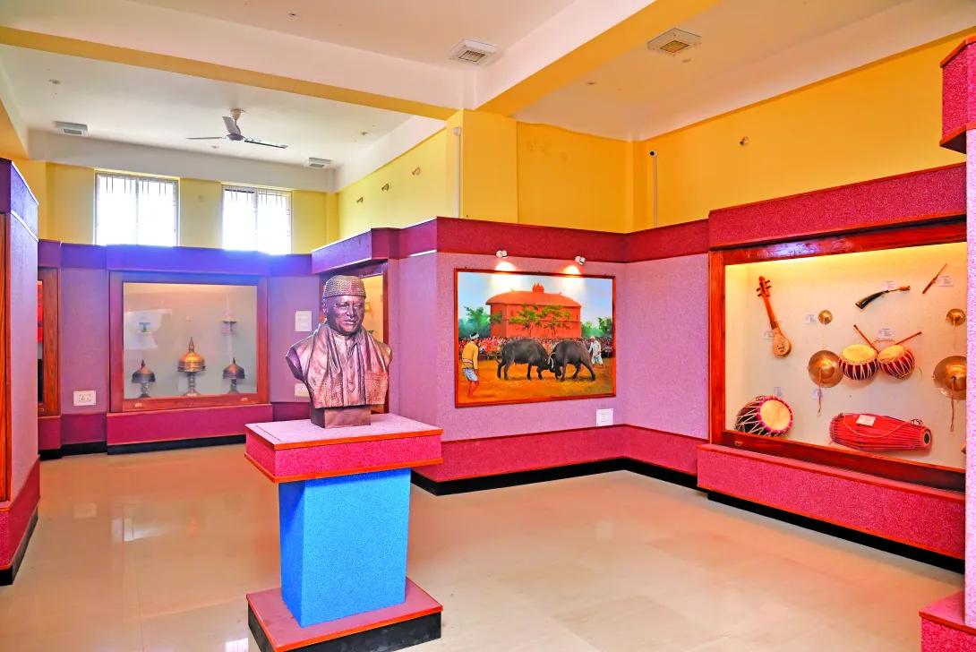 A view of the gallery in the Don Bosco Community Information