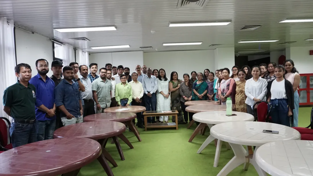 Group Picture taken on first day of Hindi Diwa